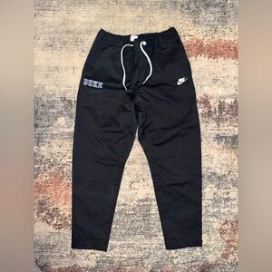 Nike Black Joggers with White Accents - DUKE